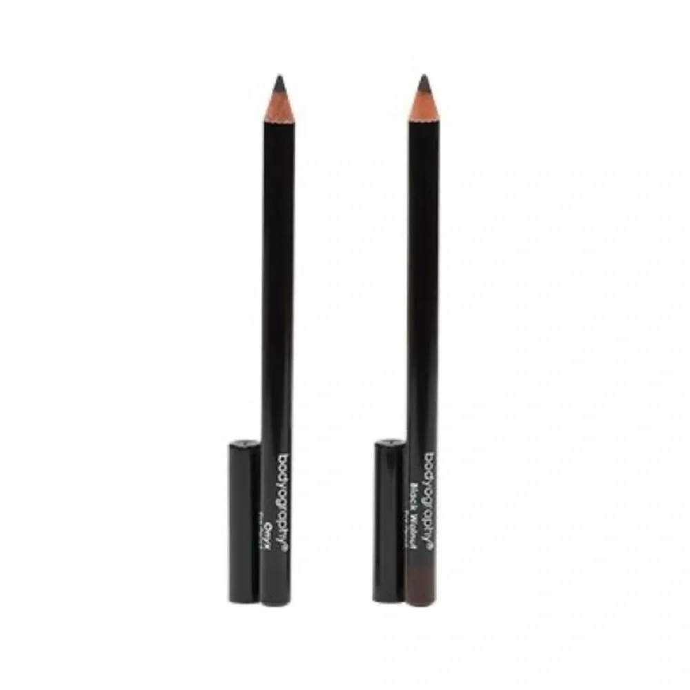 Bodyography New Eye‎ Pencil Duo Colors Onyx and Black Walnut Brown MSRP $16